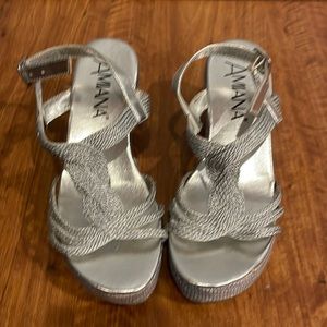 Amiana girls dress sandal